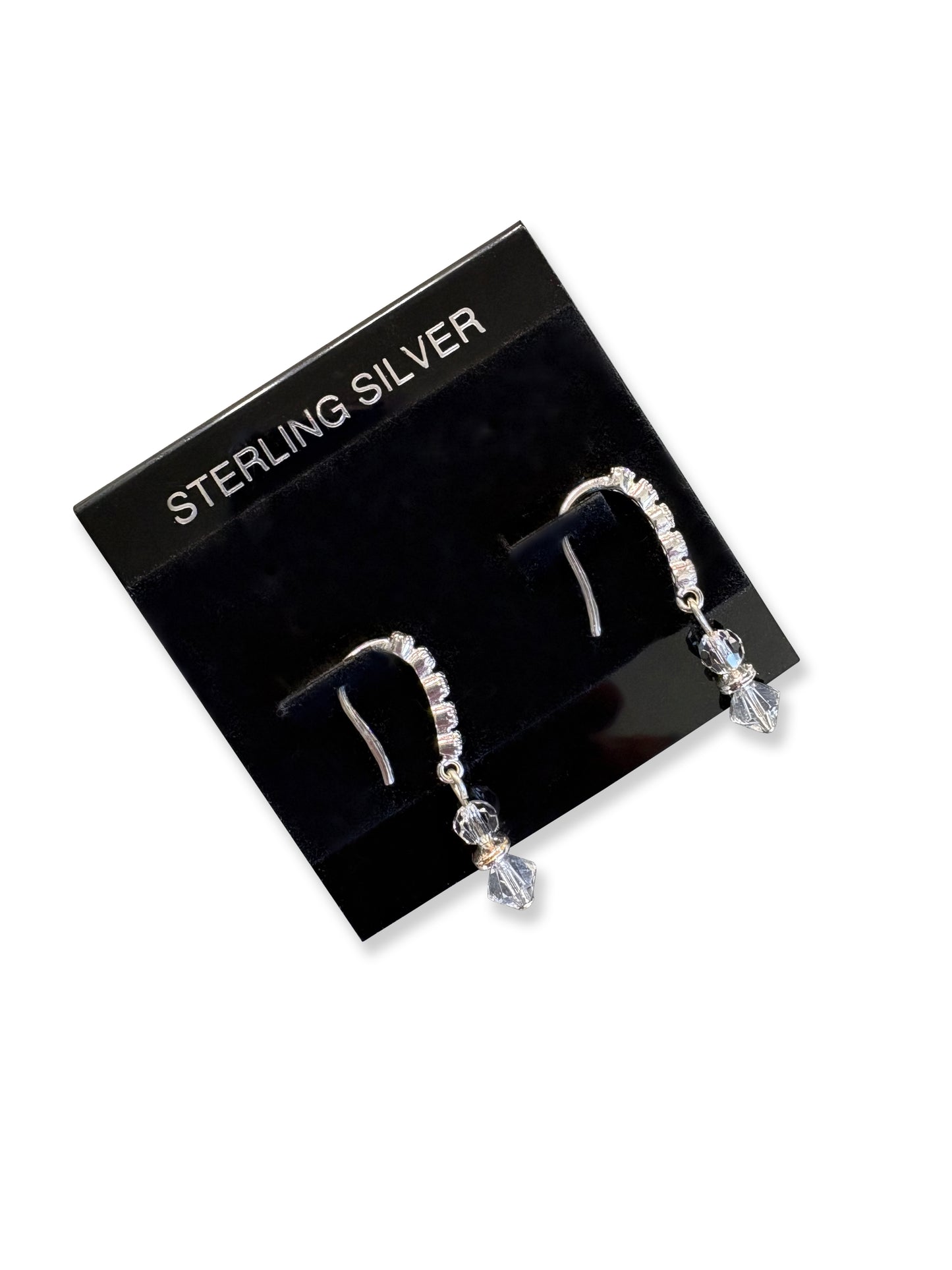 Clear CZ Earwires