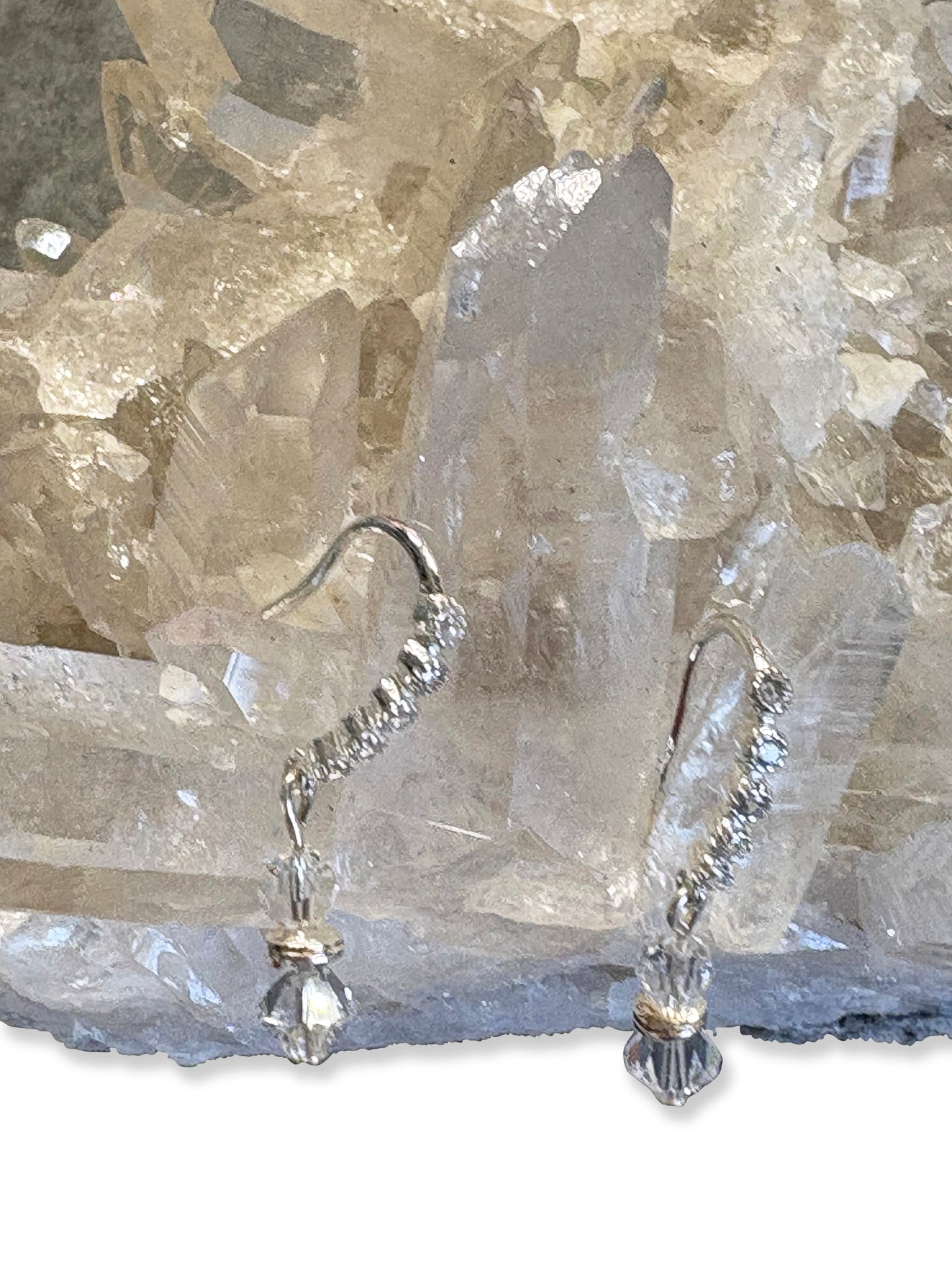 Clear CZ Earwires