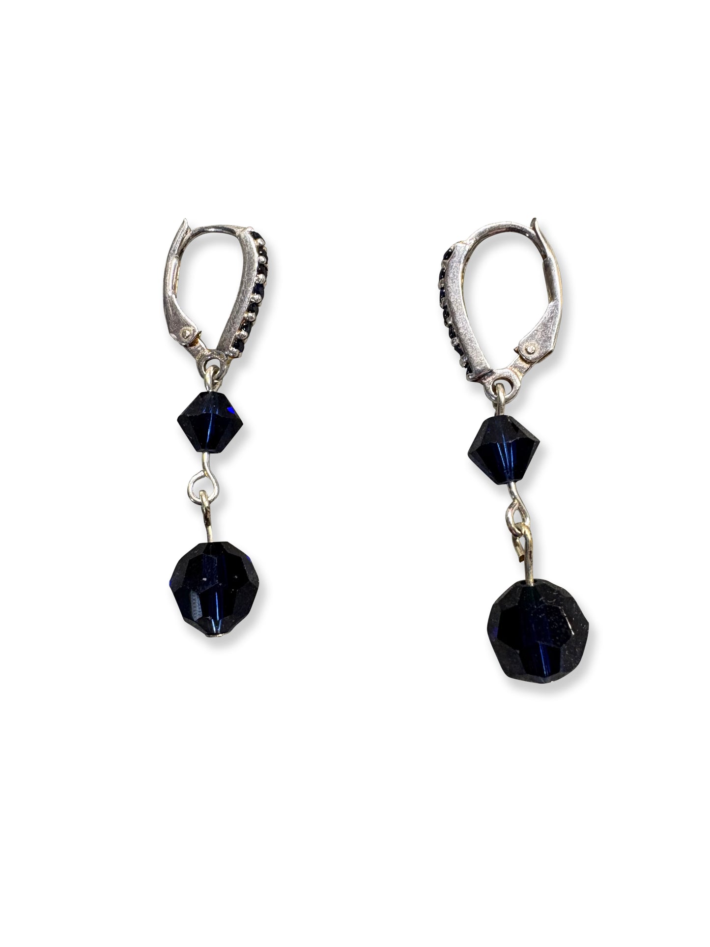 Indigo Crystals Earrings