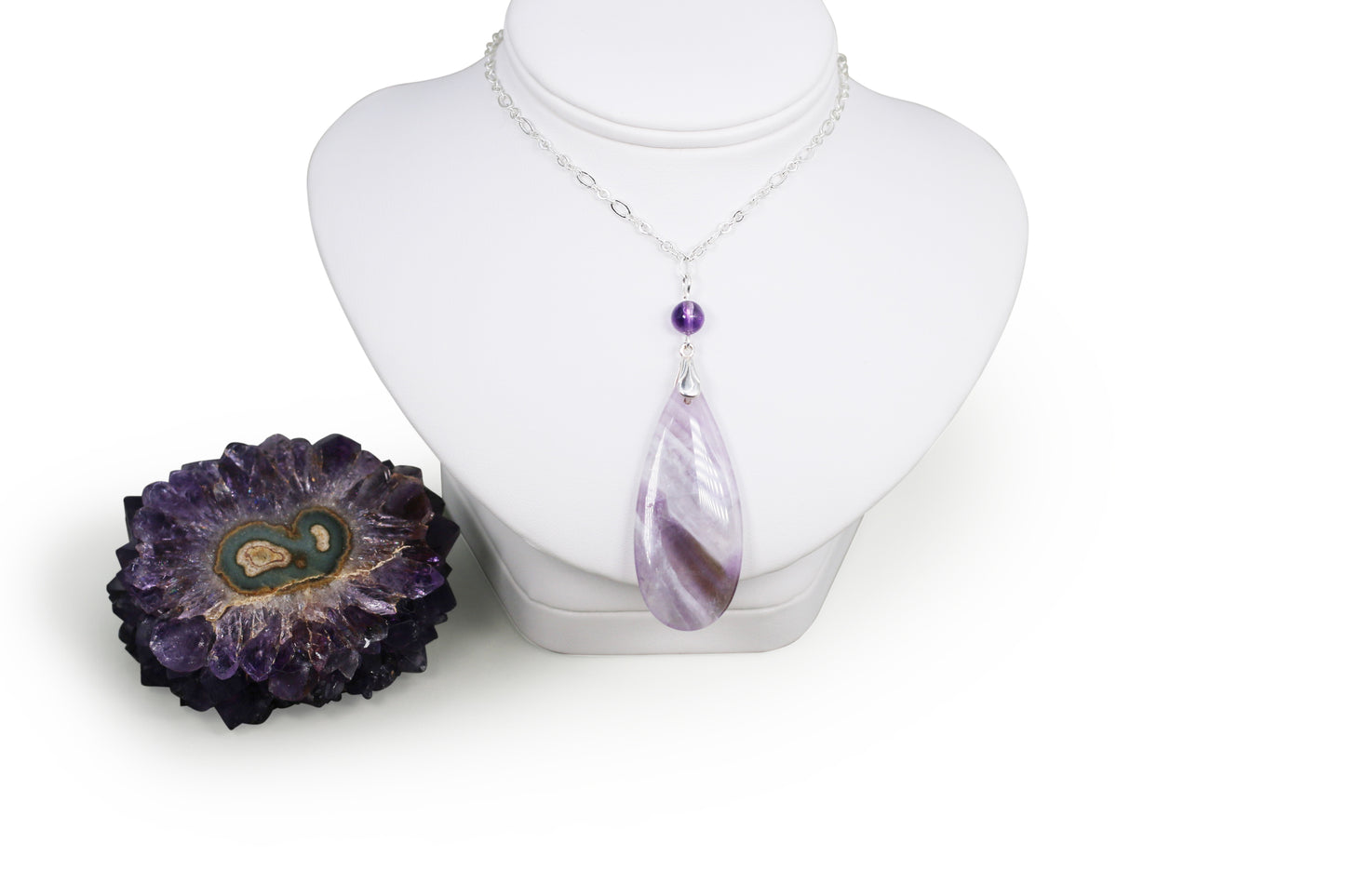 Amethyst Gemstone 20 "Necklace