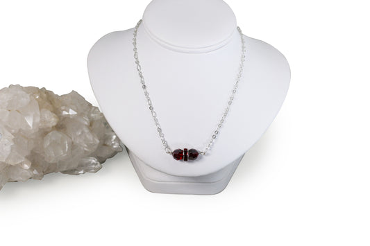 Siam Crystals 18" Necklace