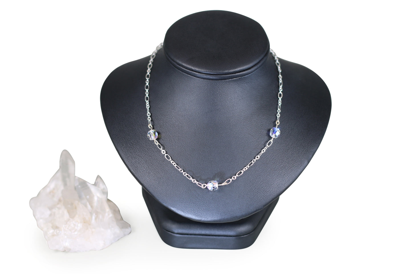 Clear Crystals 19" Necklace