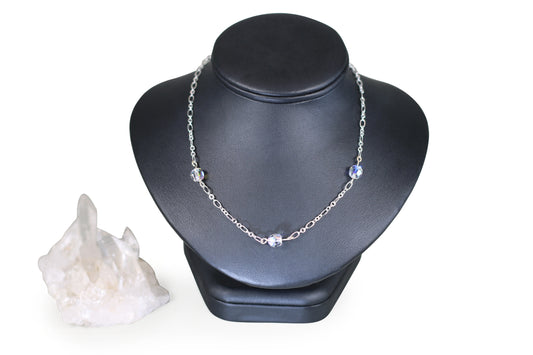 Clear Crystals 19" Necklace