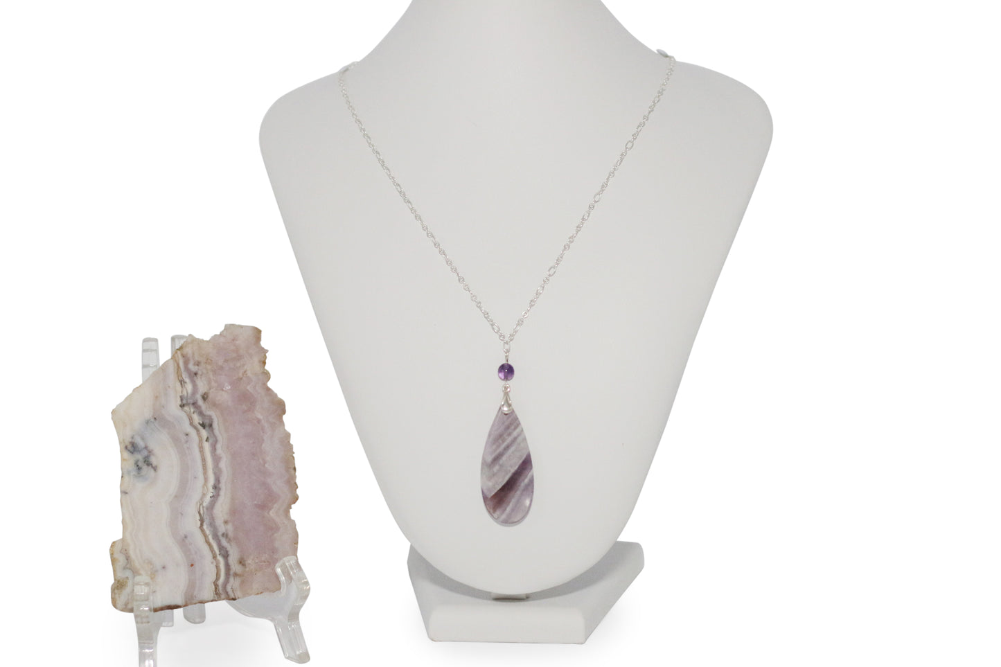 Amethyst Gemstone 20 "Necklace