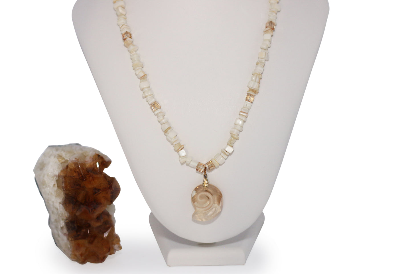 Crystal Nautilus 20" Necklace