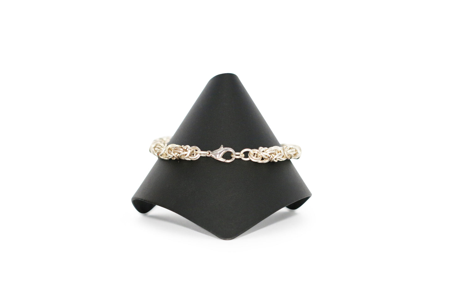 Silver Byzantine 8 1/2" Bracelet