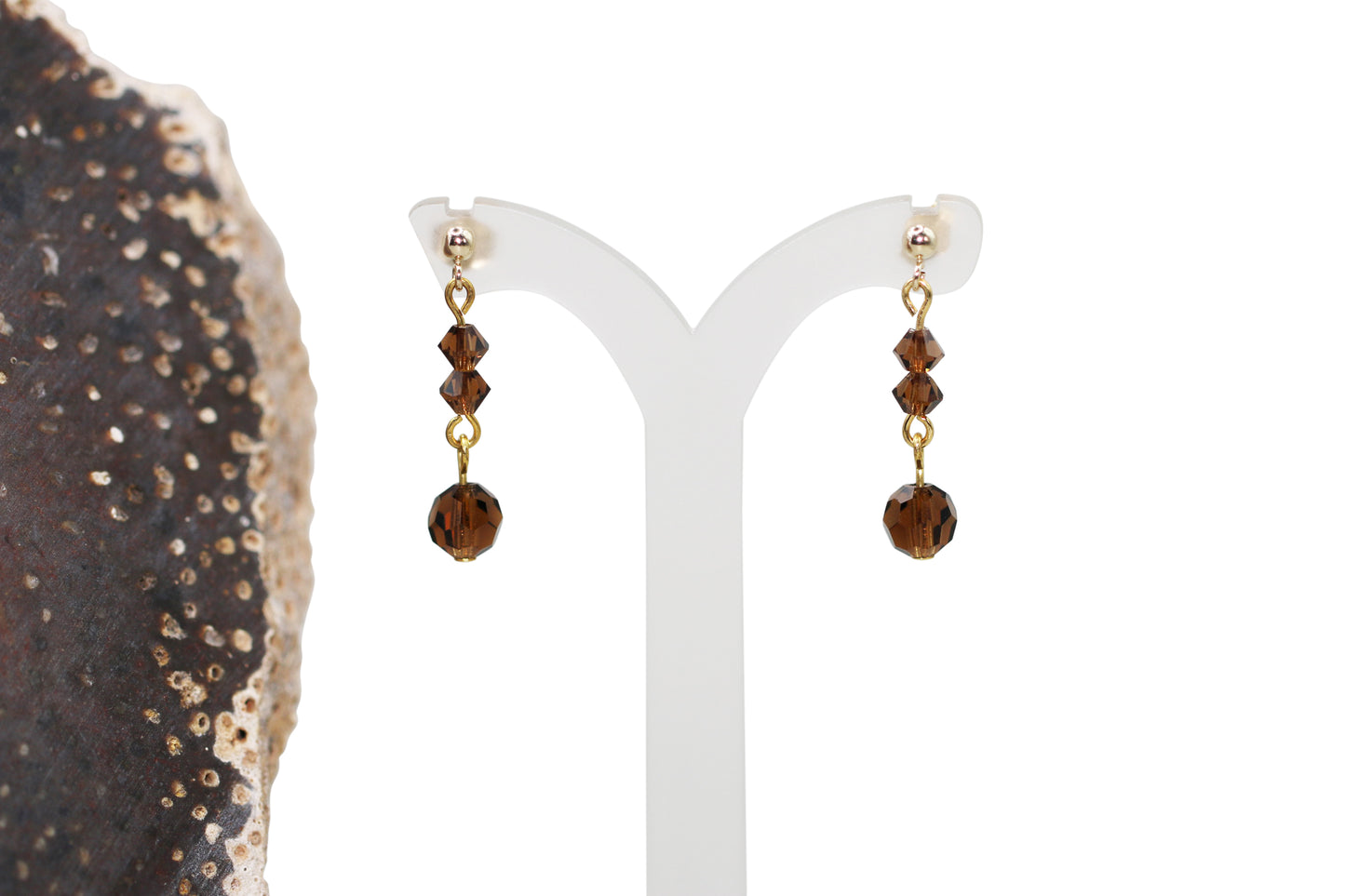 Smoke Topaz Crystals Set