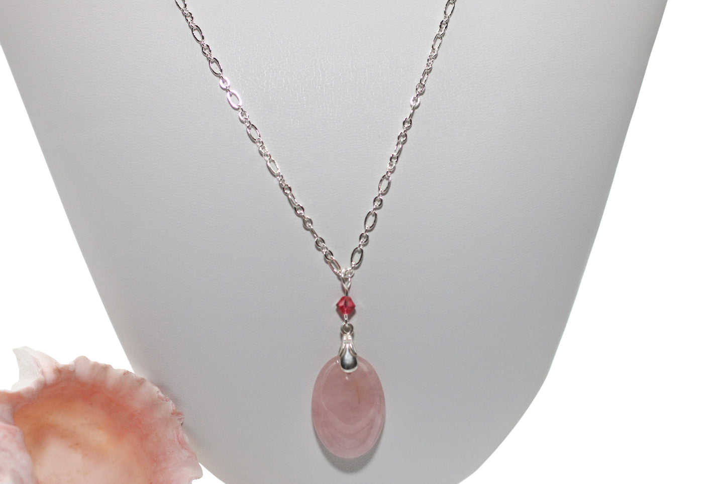 Rose Quartz 22" Necklace