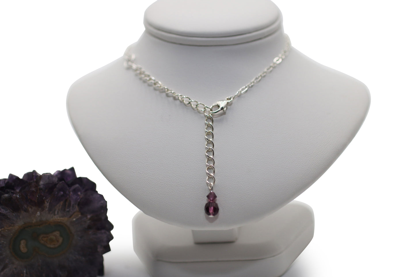 Amethyst Donut 22" Necklace