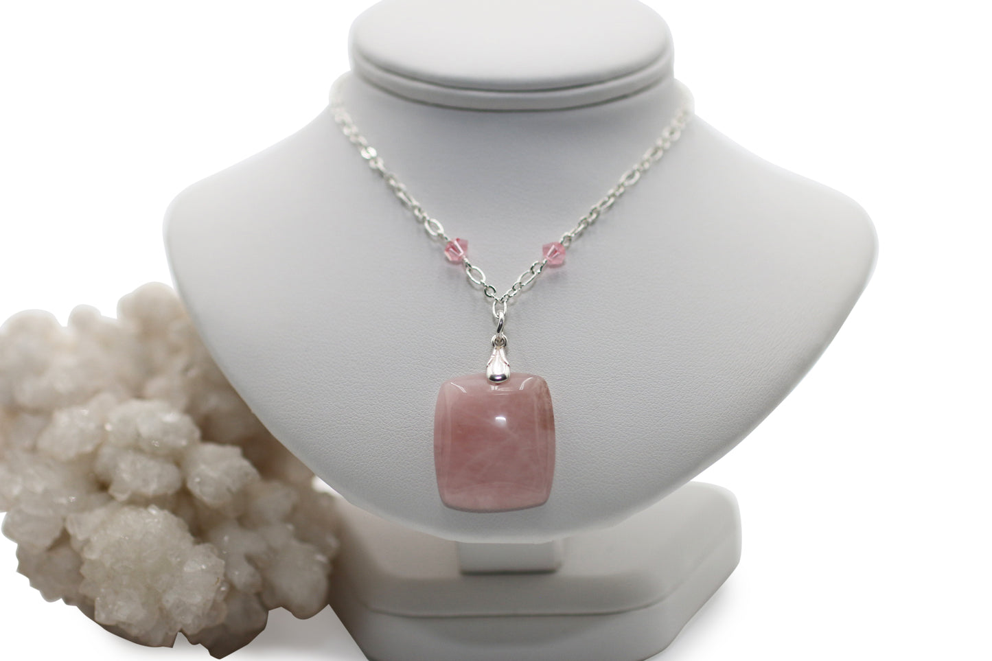 Rose Quartz 24" Necklace