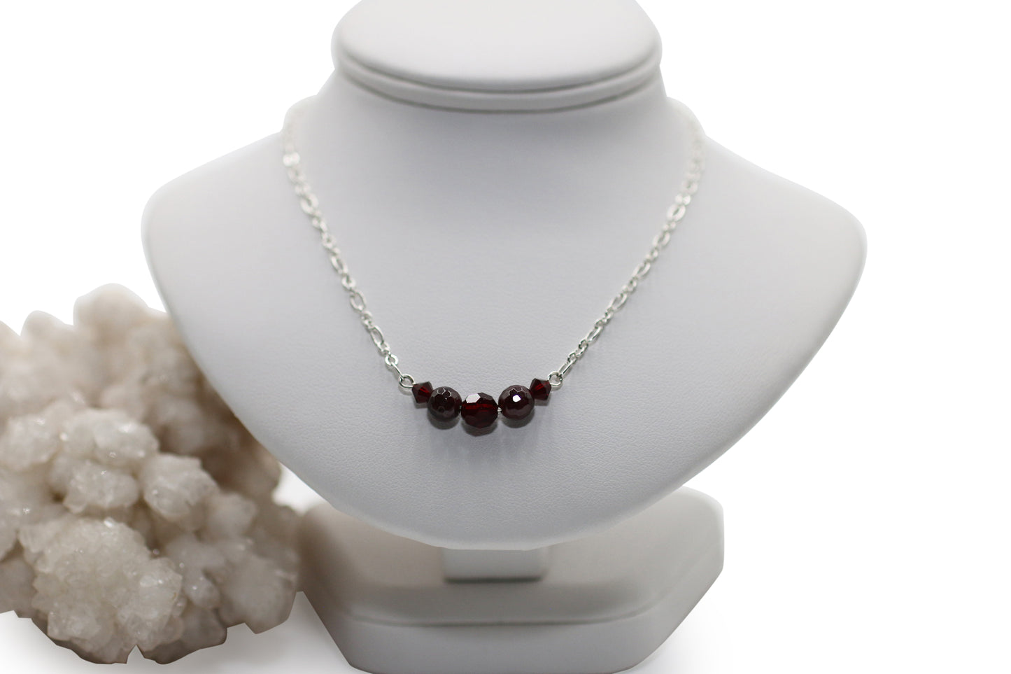 Garnet 18" Necklace