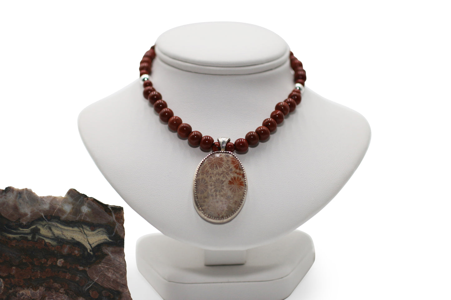 Fossil Coral 20" Necklace