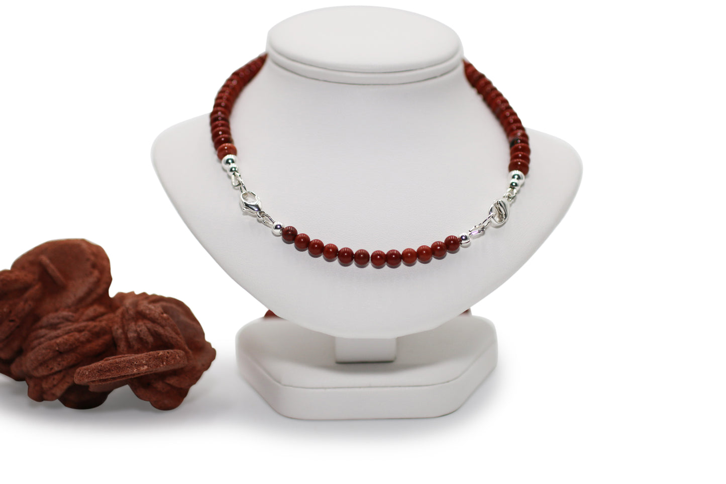Red Jasper 3" Extender Chain