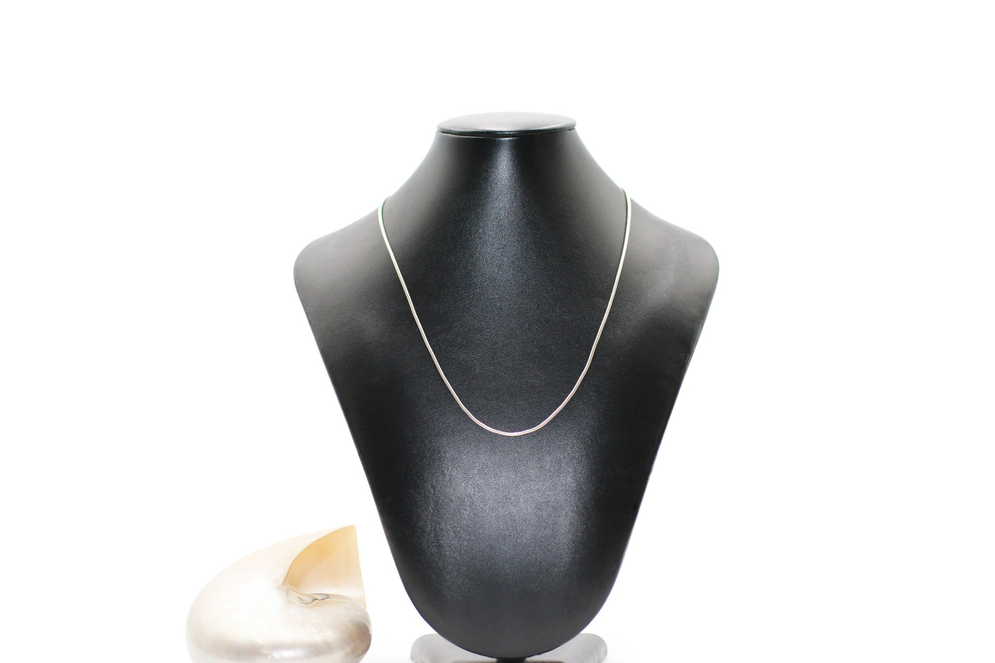 Sterling Silver 18" Snake Chain Necklace