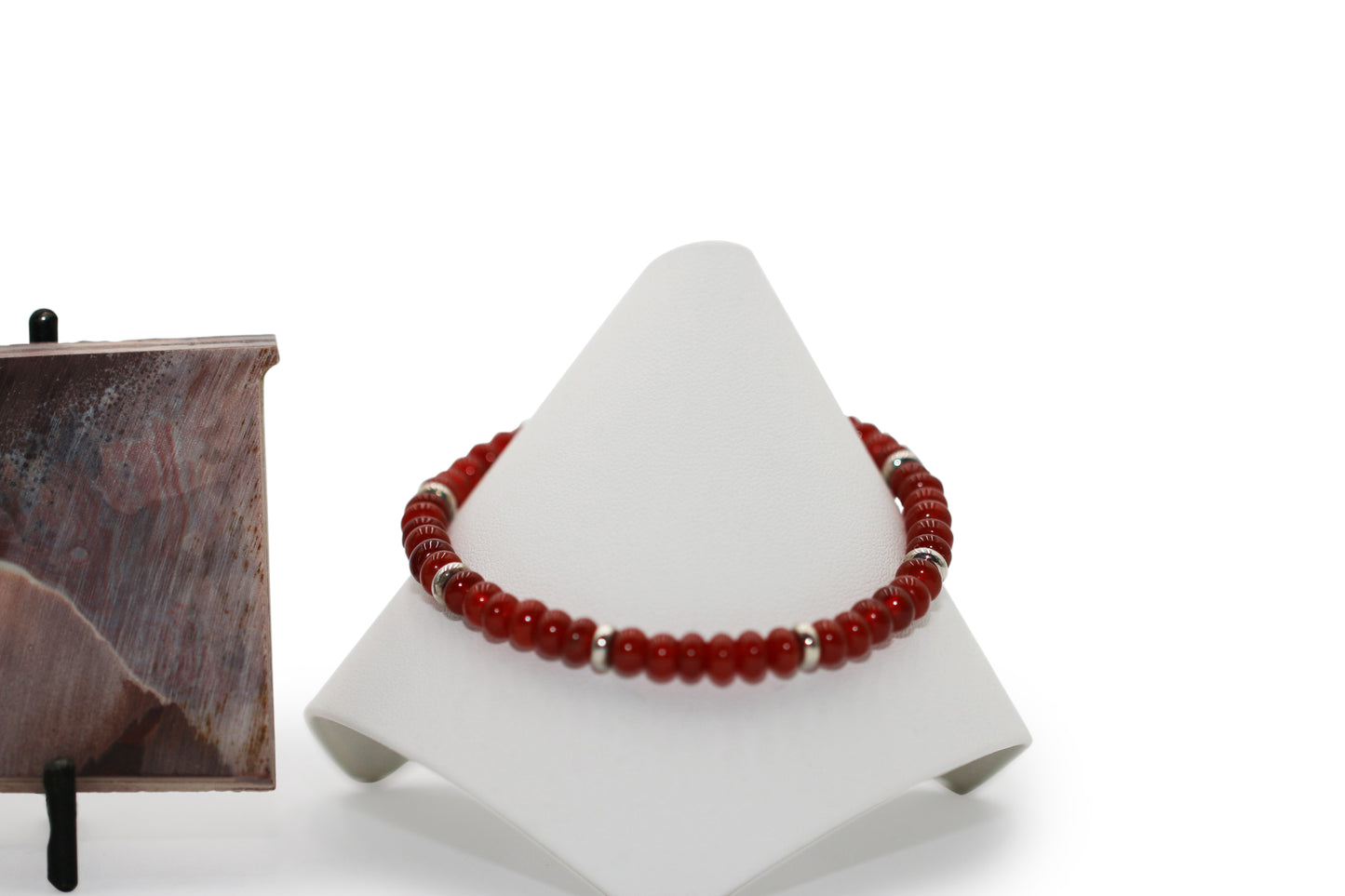 Carnelian 7-3/4" Bracelet