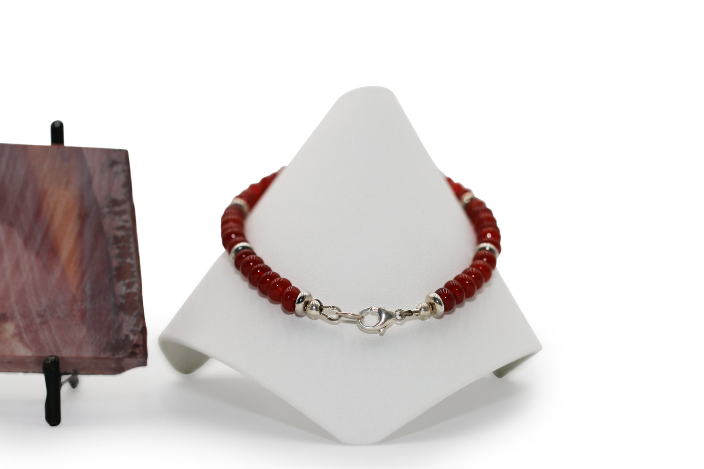 Carnelian 7-3/4" Bracelet