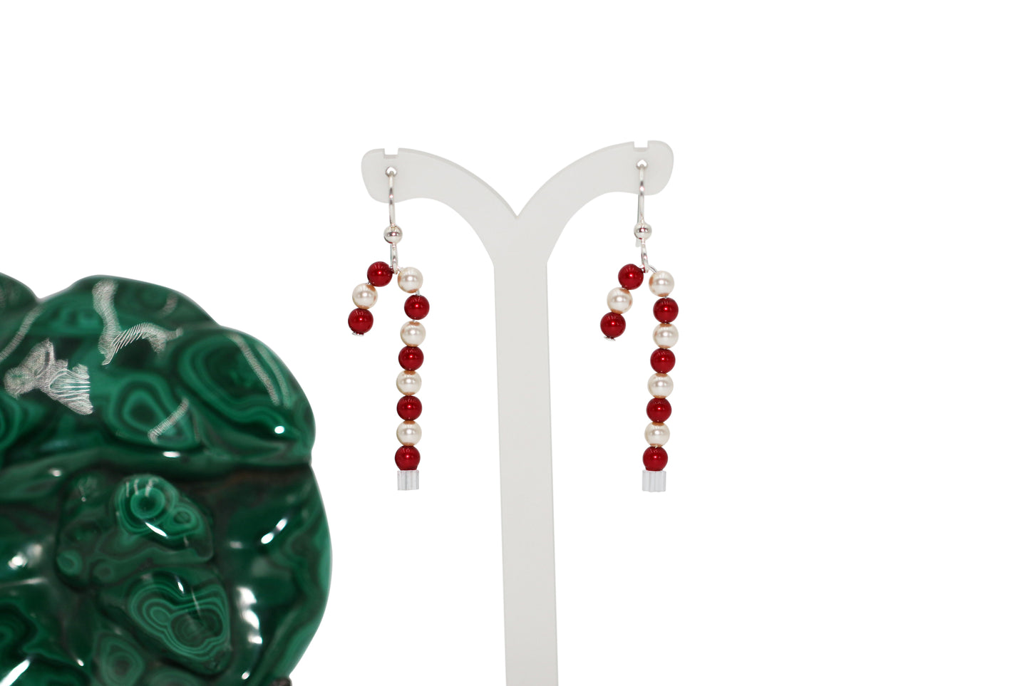 Christmas Candy Cane Earrings