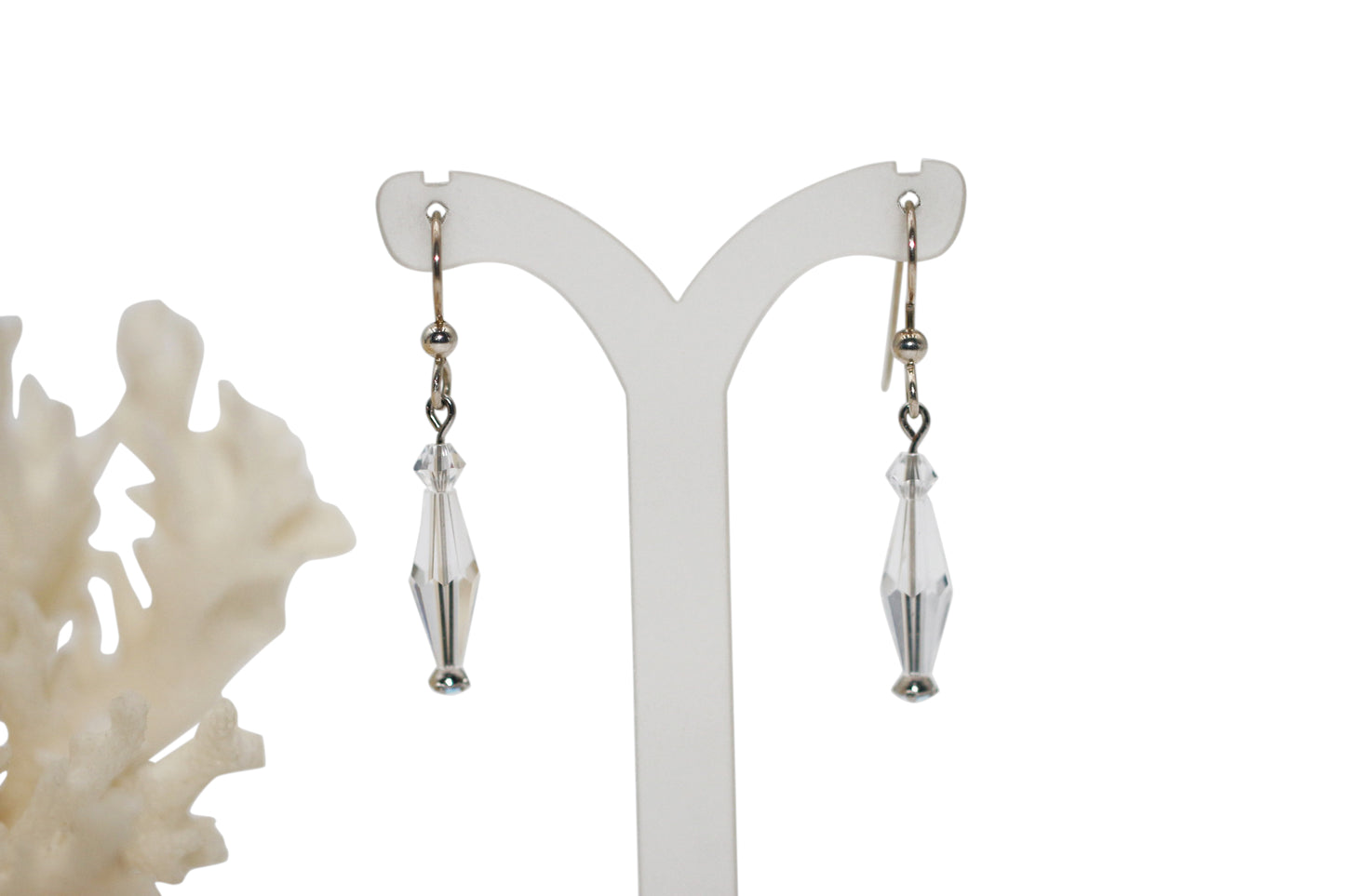 Clear Crystals Cones Set