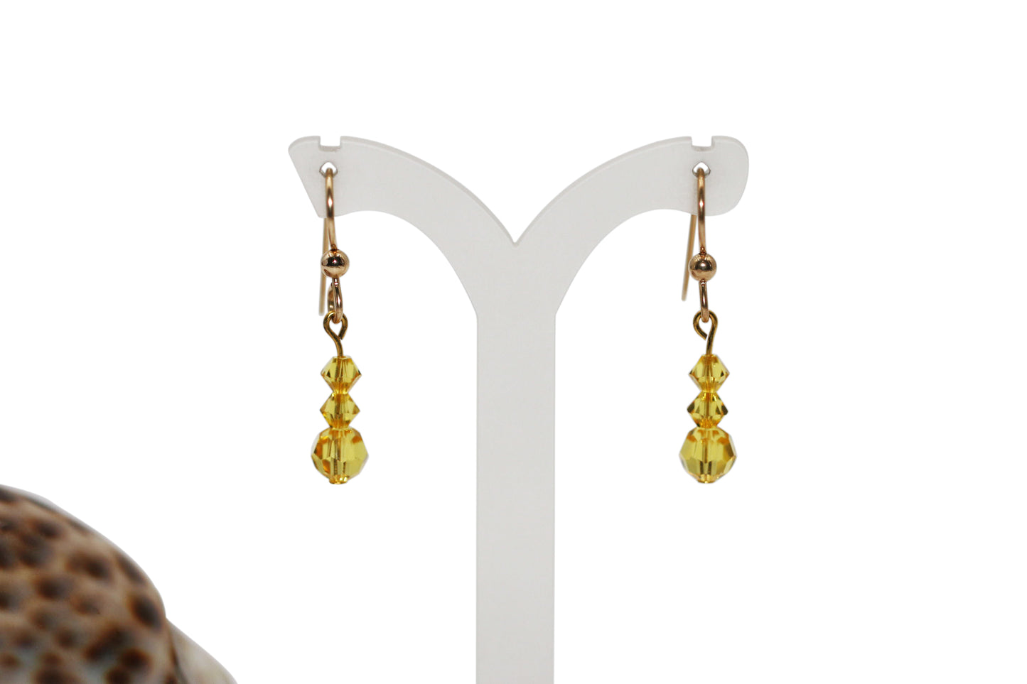 Light Topaz Crystals Set