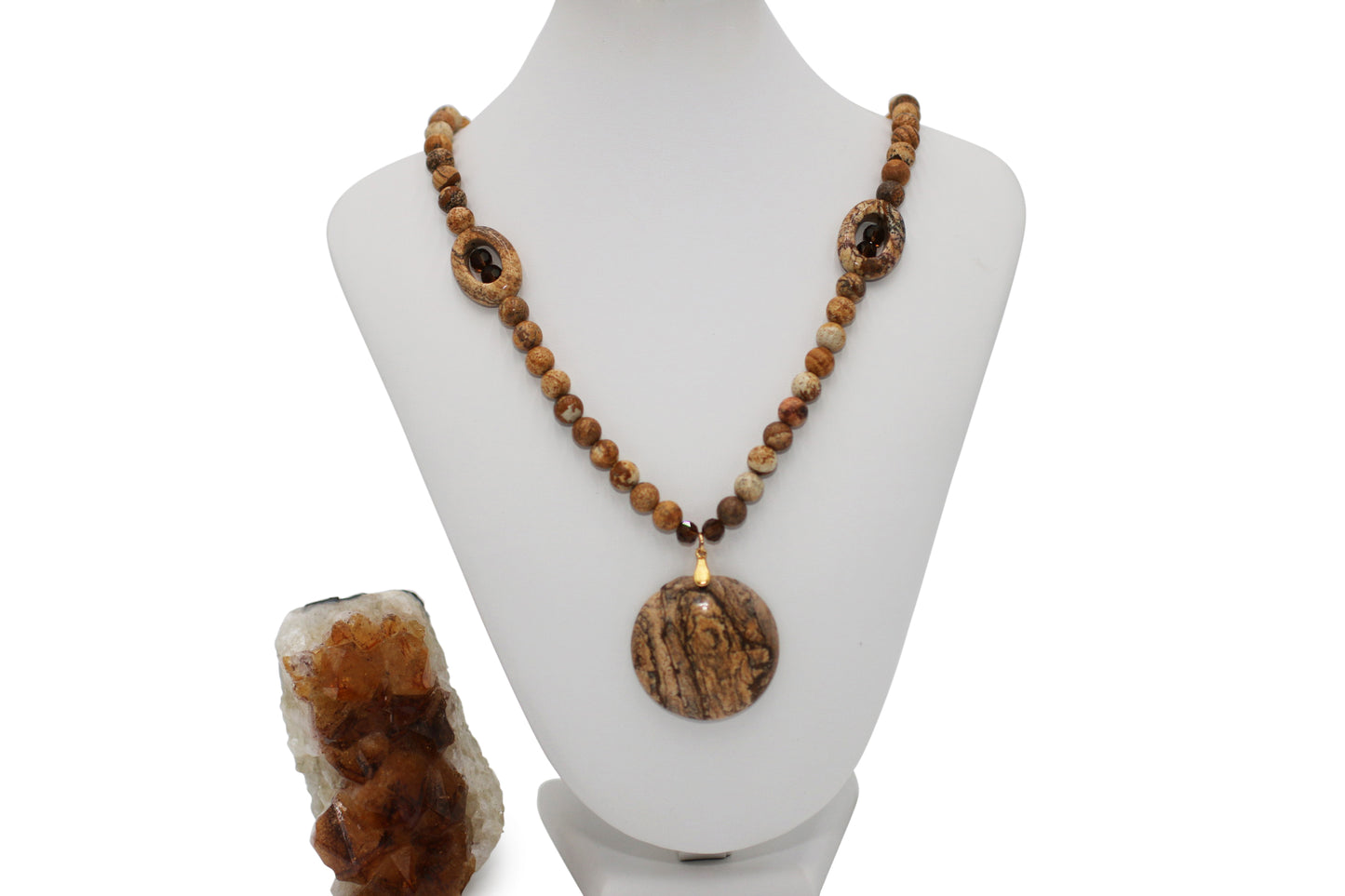Picture Jasper 22" Necklace