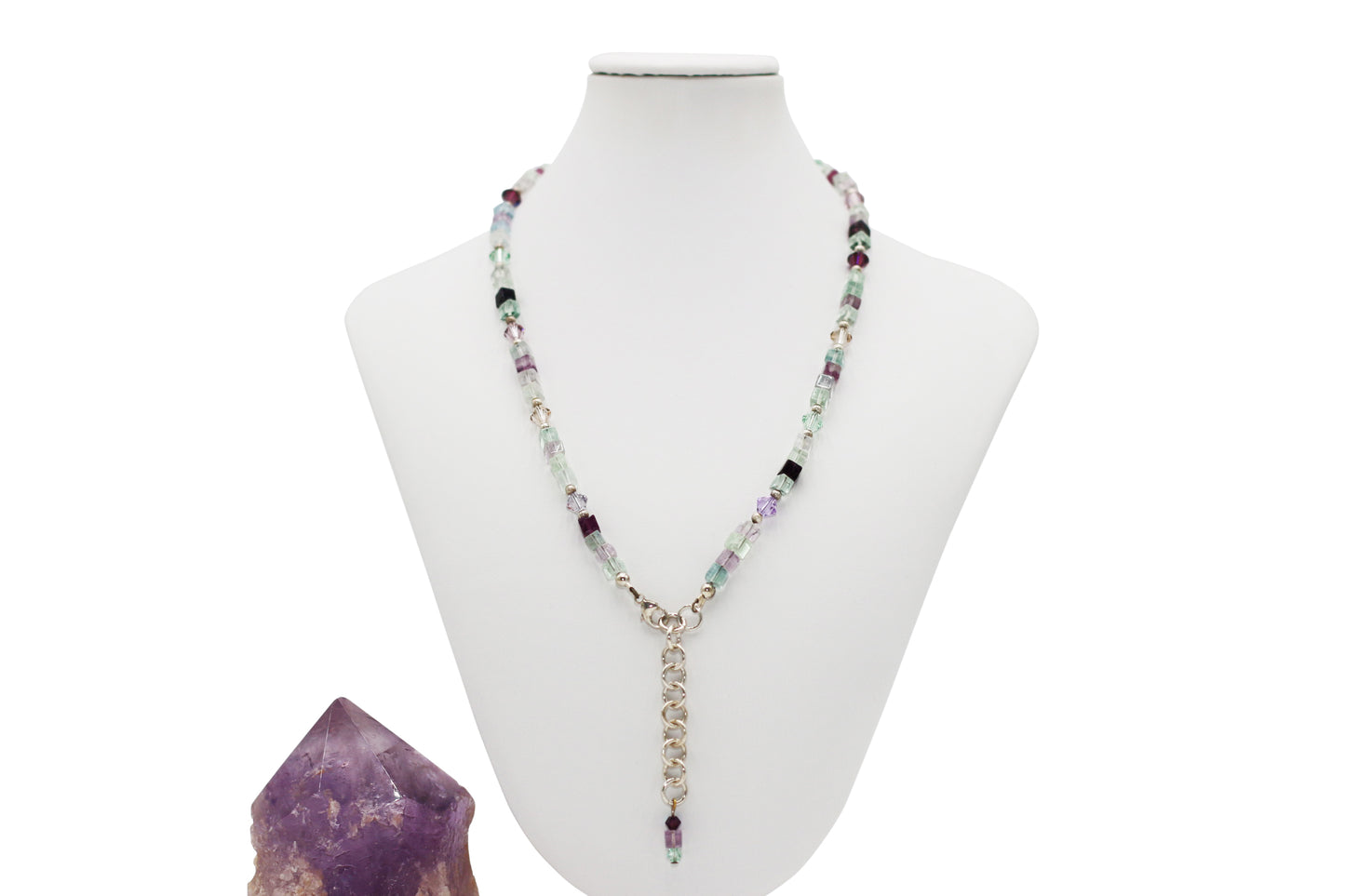Fluorite 20"-22" Necklace