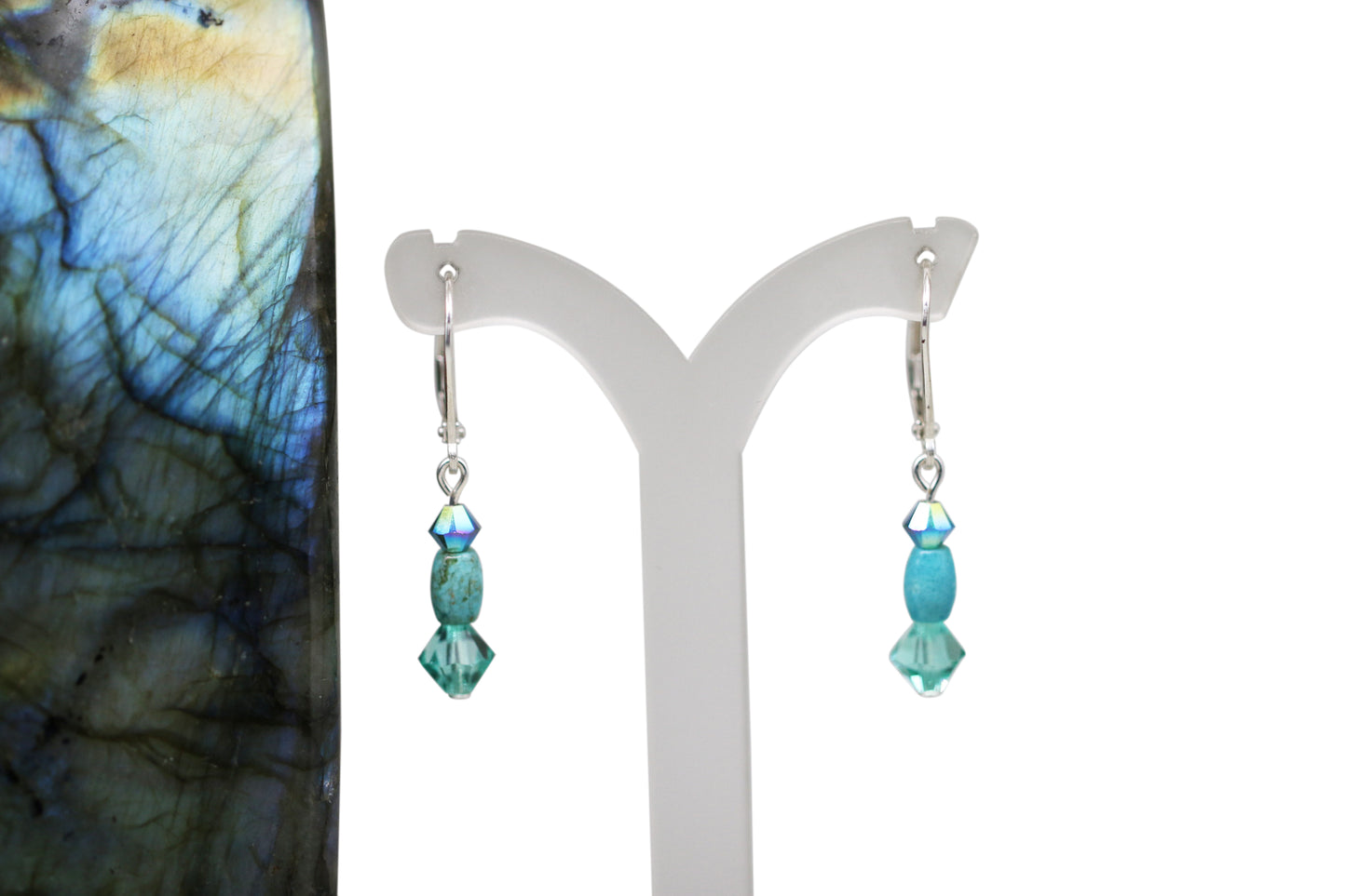 Turquoise & Crystals Set