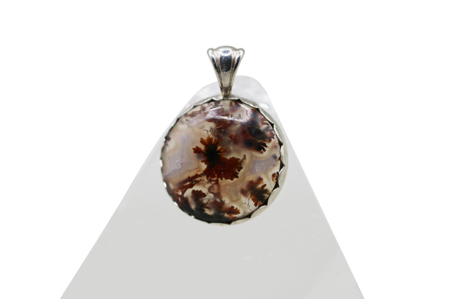 West Texas Plume Agate Cabochon