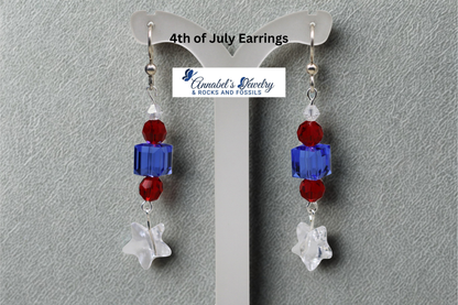 4th of July Earrings