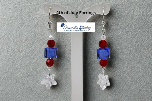 4th of July Earrings