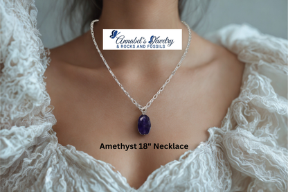 Amethyst 18" Necklace