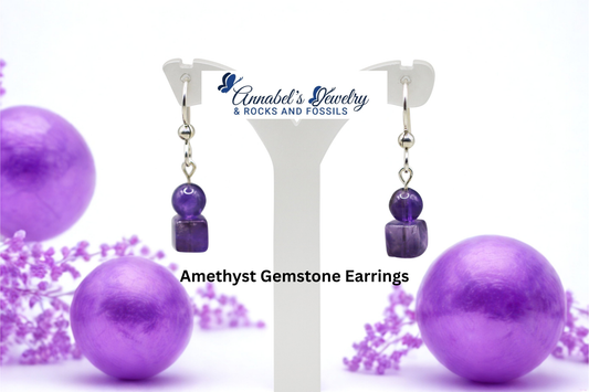Amethyst Gemstone Earrings
