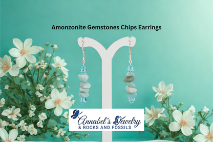 Amonzonite Chips Earrings