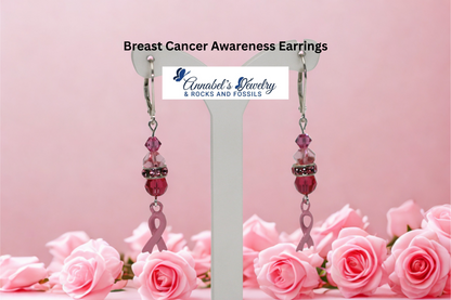 Breast Cancer Awareness Earrings