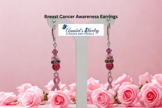 Breast Cancer Awareness Earrings