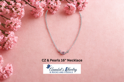 Pink CZ Rosaline Pink Crystals Set