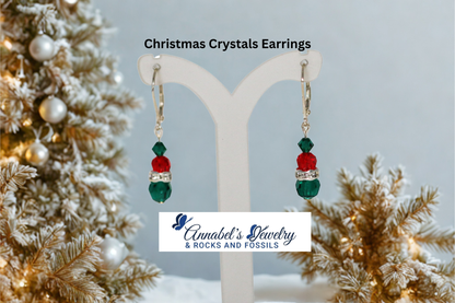 Christmas Crystals Earrings