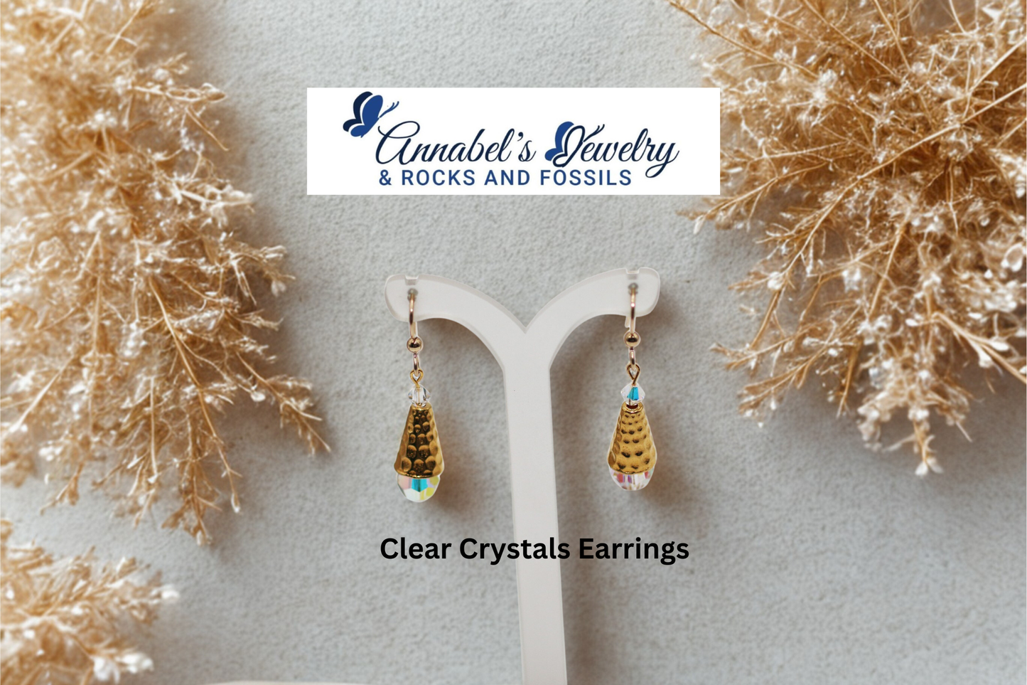 Clear Crystals Earrings