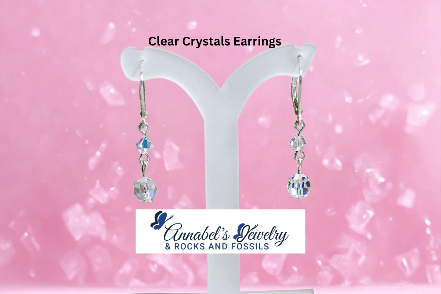 Clear Crystals Earrings