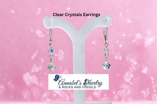 Clear Crystals Earrings