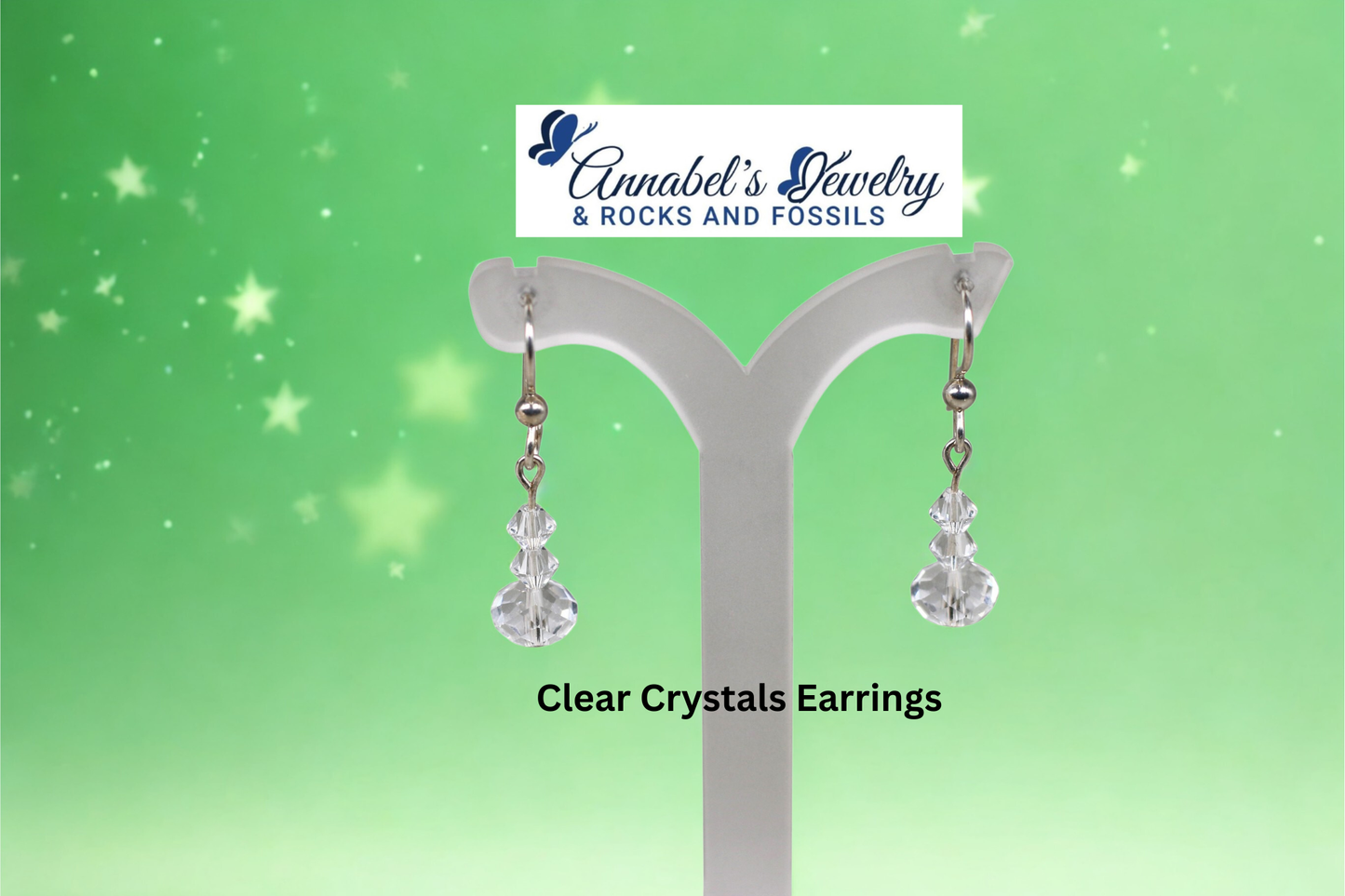 Clear Crystals Earrings