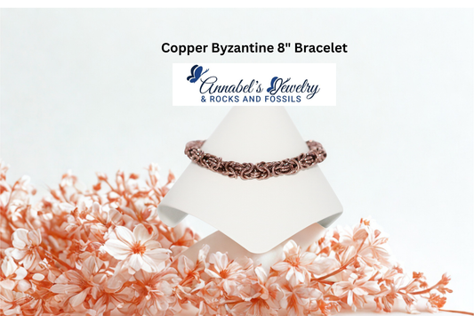 Copper Byzantine 8" Bracelet