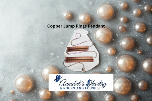 Copper Jump Rings Pendant