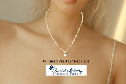 Cultured Pearl 17" Necklace