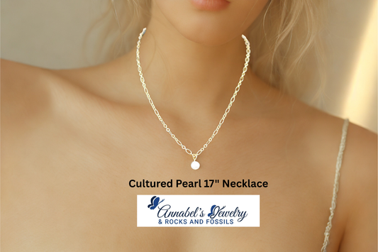Cultured Pearl 17" Necklace
