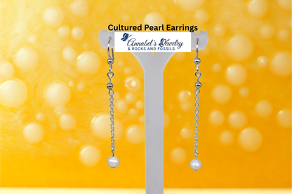 Cultured Pearl Earrings