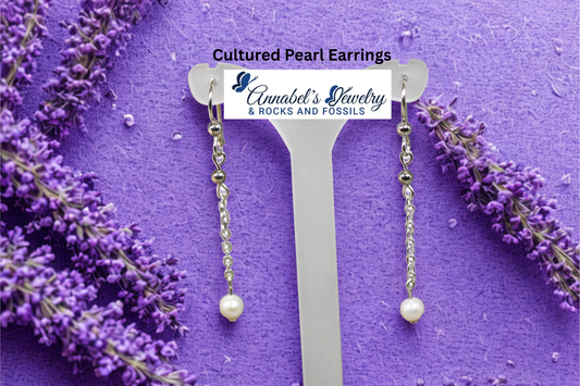 Cultured Pearl Earrings