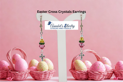 Easter Cross Earrings