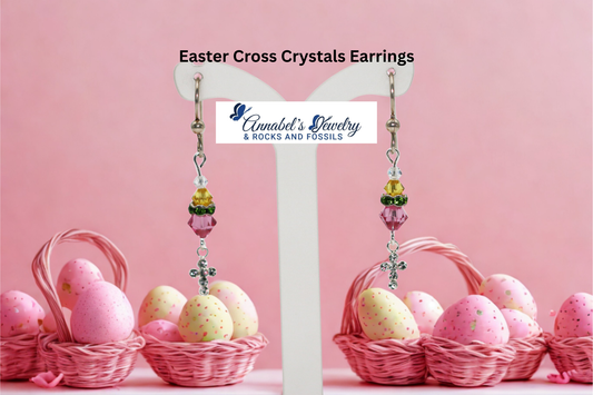 Easter Cross Earrings