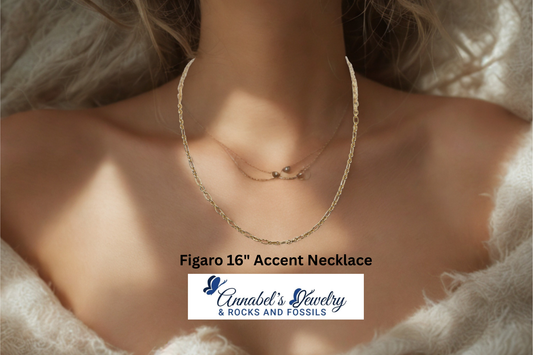 Figaro 16" Accent Necklace