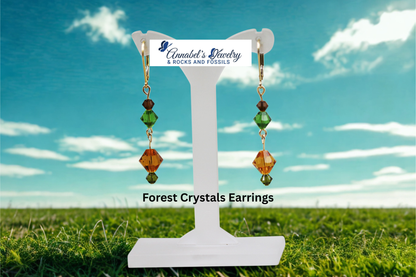 Forest Crystals Earrings